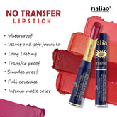 Maliao Color stay Waterproof No-Transfer Lipstick